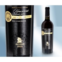 Вино Крымское "Эксклюзивное", красное, сухое, 11,4%, 750мл